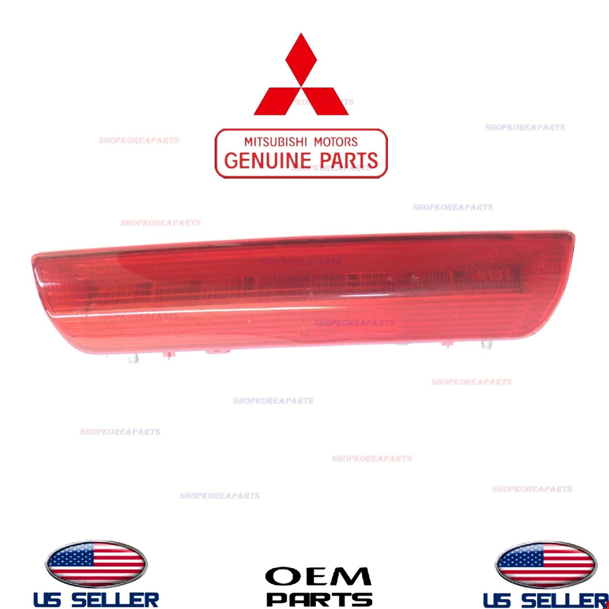GENUINE OEM Center High Mount Stop Lamp 2022-2025 Mitsubishi 8334A193