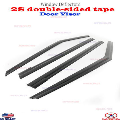 Door Visor Vent Shade Rain Window Guard fits for Kia Carnival 2022-2026 ⭐4pcs⭐