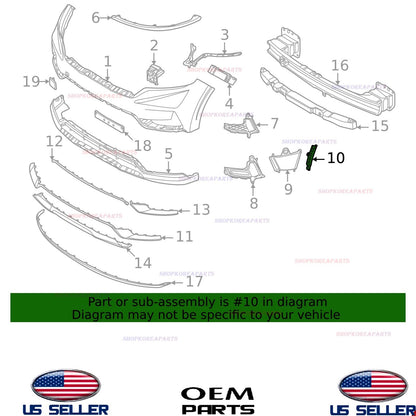 GENUINE OEM Air Duct Front LEFT Driver Side 2022-2024 Kia Carnival 86545-R0000