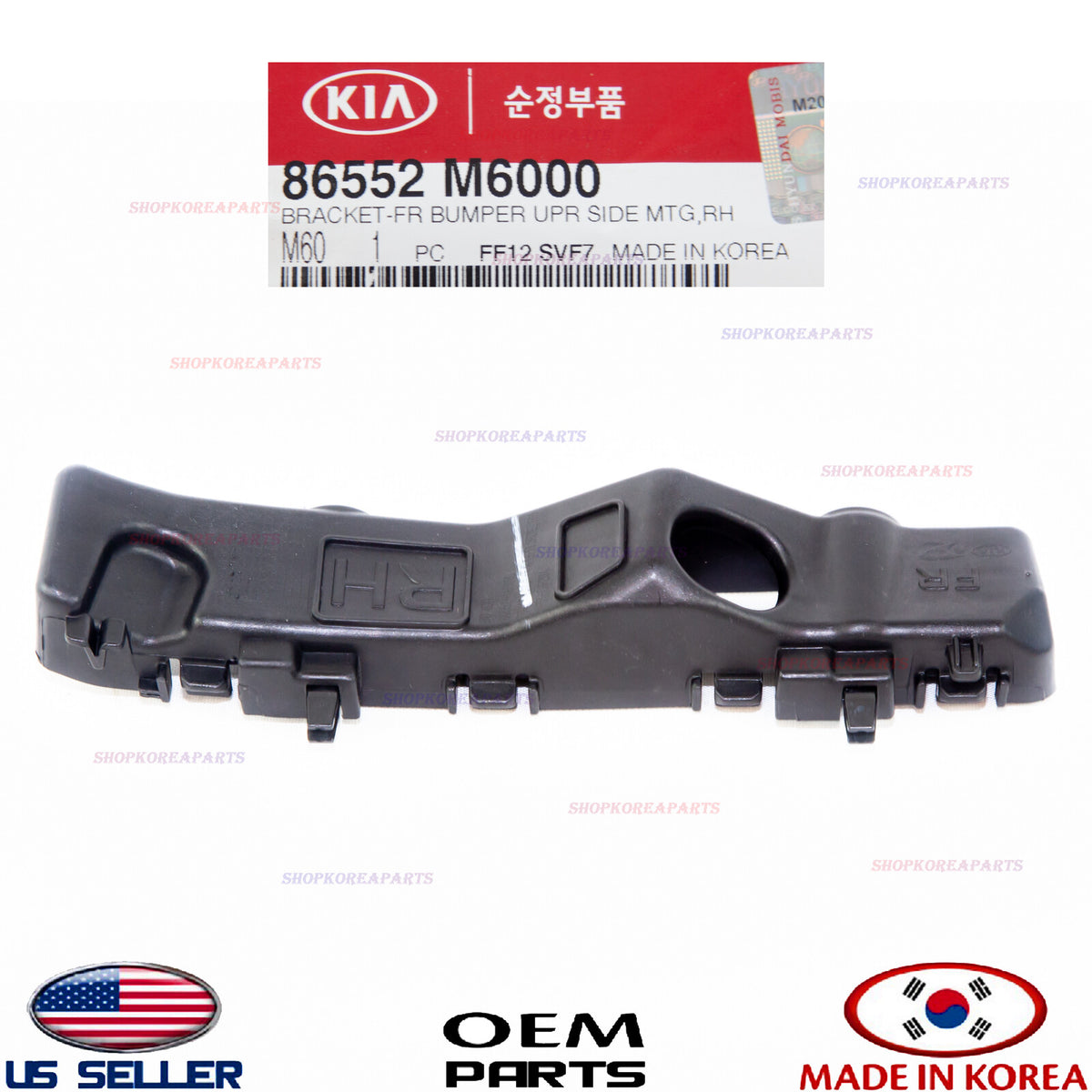 GENUINE Front Bumper Bracket Retainer RIGHT Pass Side ⭐OEM⭐ KIA FORTE 2019-2021