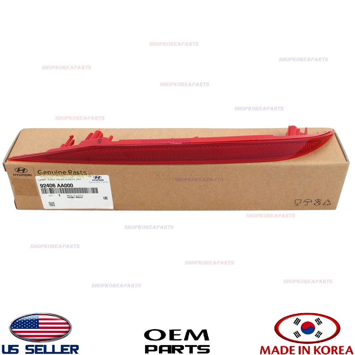 GENUINE Rear Bumper Reflector RIGHT Passenger Side ⭐OEM⭐ Elantra Sedan 2021-2023