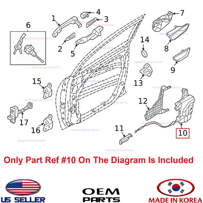 GENUINE Latch Lock Motor Actuator Front LEFT Driver Side ⭐OEM⭐ TUCSON 2022-2025