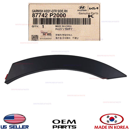 GENUINE Rear Fender Wheel Arch Molding RIGHT Passenger Side ⭐ Sorento 2021-2025