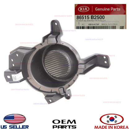 GENUINE Front Bumper Fog Lamp Cap Cover LEFT Driver Side OEM Kia Soul Base 17-19