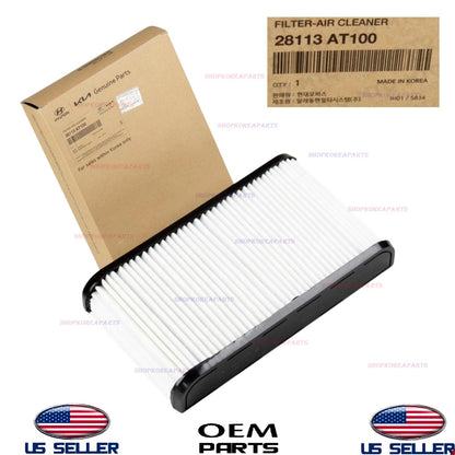 GENUINE OEM Engine Air Filter 2023-2026 Kia Niro 1.6L HYBRID 28113-AT100
