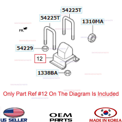 GENUINE Front Suspension Leaf Spring Bumper Clamp ⭐OEM⭐ Hyundai Kia 54240-5H001