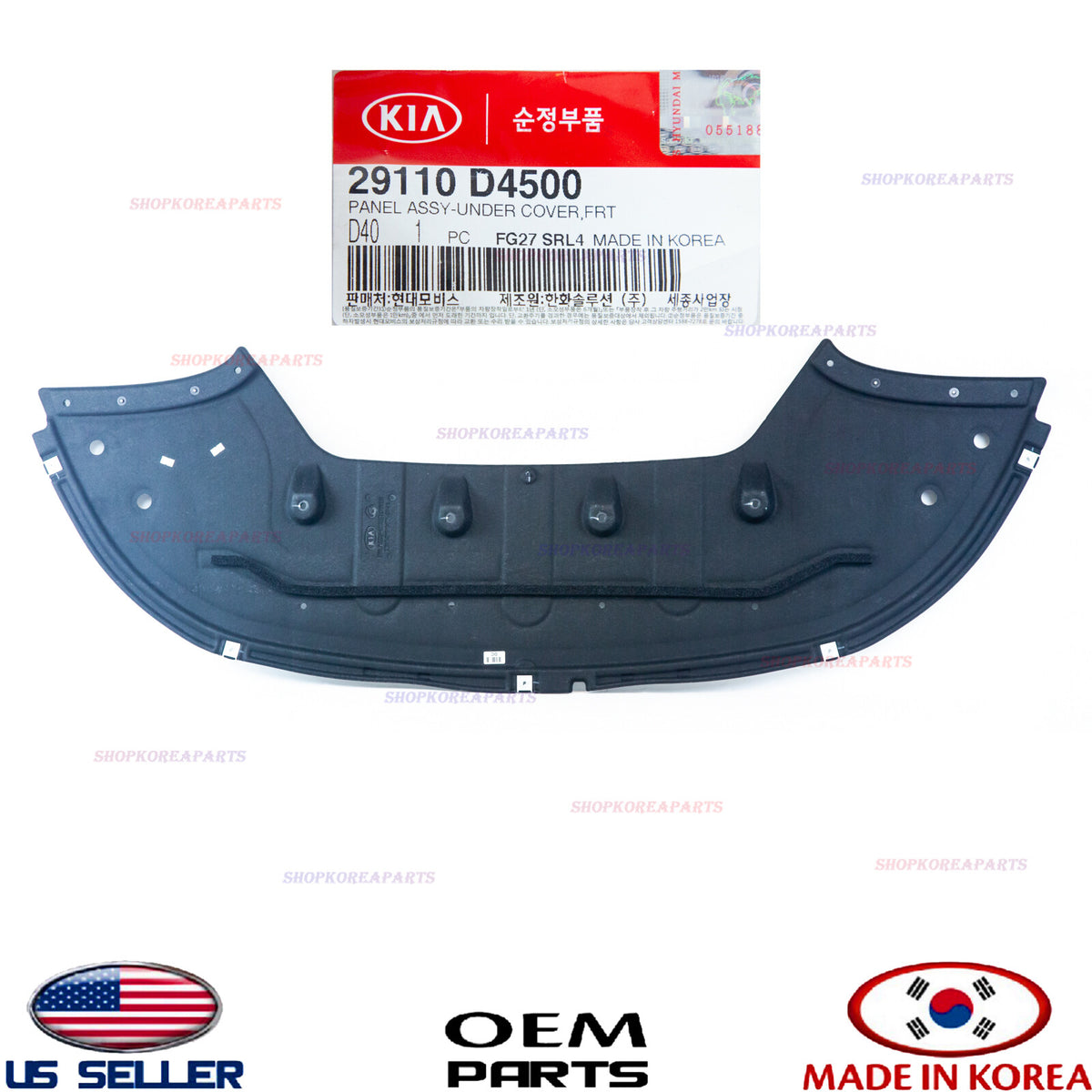 GENUINE Panel Under Cover Engine Front ⭐OEM⭐ KIA OPTIMA HYBRID 2019-2020