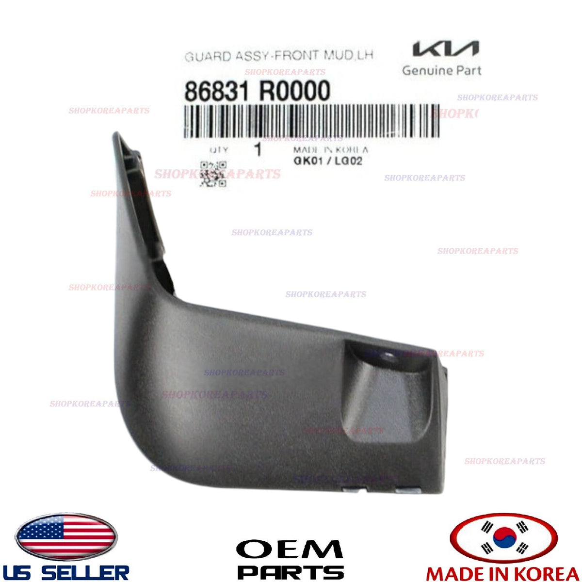 GENUINE Front Left Driver Side Splash Flap Mud Guard OEM 2022-2025 Kia Carnival