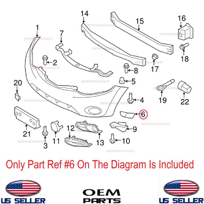 GENUINE Bumper Front Bracket Mounting Driver Side ⭐OEM⭐ NISSAN MURANO 2009-2014