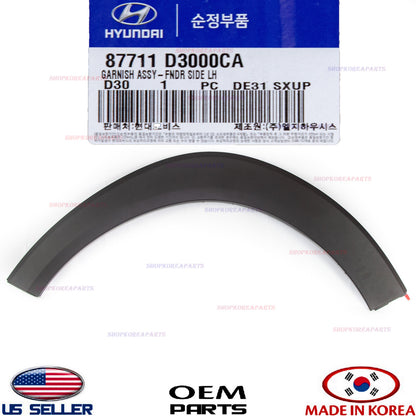 GENUINE OEM Front Fender Wheel Molding Garnish Left Driver Side 2016-2021 Tucson