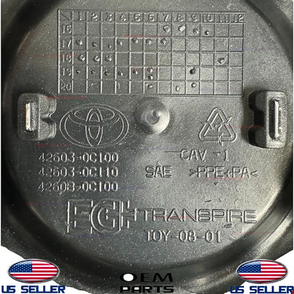 GENUINE OEM Wheel Center Hub Cap Silver 2008–2017 Toyota Sequoia