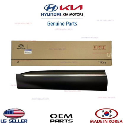 GENUINE Front Door Lower Molding LEFT Satin Chrome ⭐OEM⭐ Santa Fe 2021-2023
