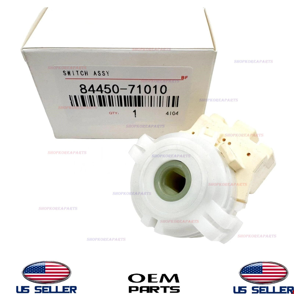 GENUINE OEM Ignition Switch 2005-2022 Toyota 84450-71010
