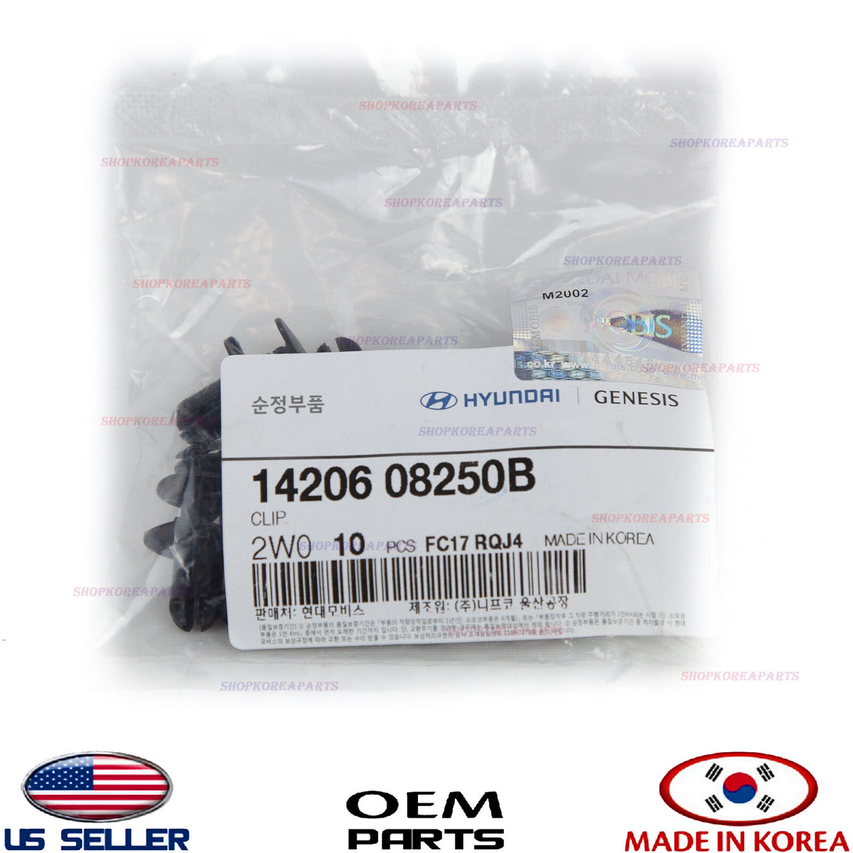 1 pcs GENUINE OEM Fender Liner Mounting Clip HYUNDAI KIA *See compatibility
