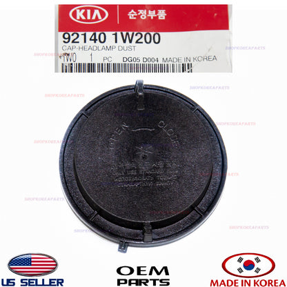 GENUINE OEM Front Headlamp Dust Cap Cover 2012–17 Hyundai Kia See Compatibility