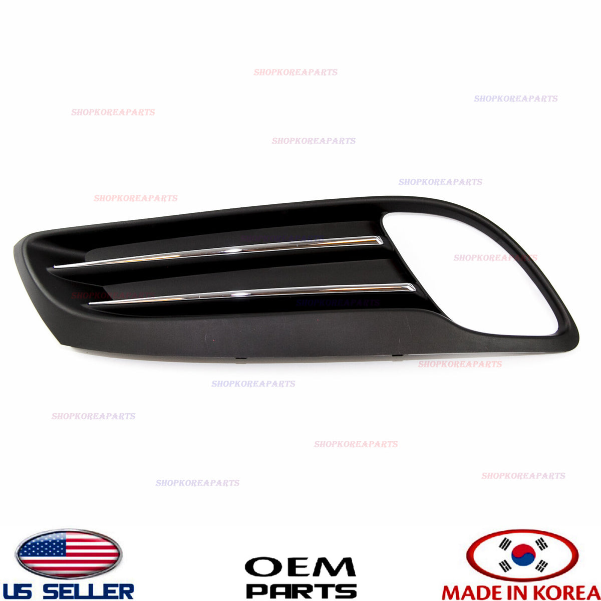 GENUINE Front Bumper Fog Lamp Hole Cover Right Passenger OEM Genesis Coupe 09-12