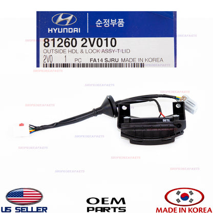 ⭐GENUINE⭐ Outside Trunk Lid Handle w/ Camera for 2012-2017 Hyundai Veloster