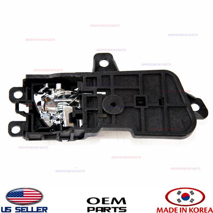 GENUINE Inside FRONT or REAR Door Handle Driver Side Chrome OEM SONATA 2011-2014