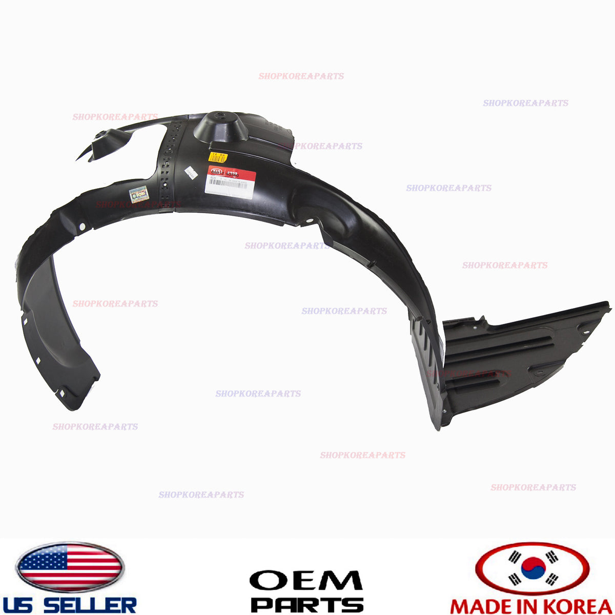 GENUINE Fender Liner Front RIGHT Passenger Side OEM KIA OPTIMA HYBRID 2014-2016