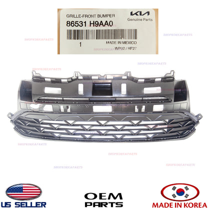GENUINE Front Bumper Lower Center Grille ⭐OEM⭐ Kia Rio 2021-2023 86531-H9AA0