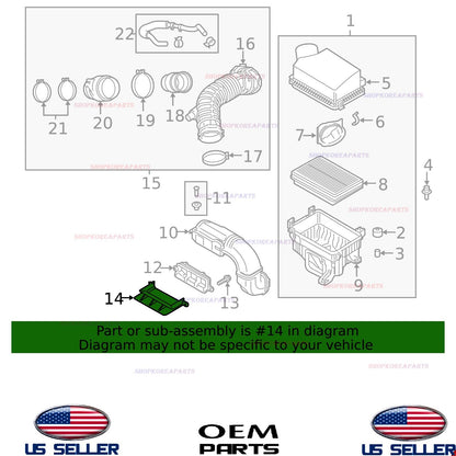 GENUINE OEM Engine Air Inlet Intake Duct Cover 2019-2021 Hyundai Veloster