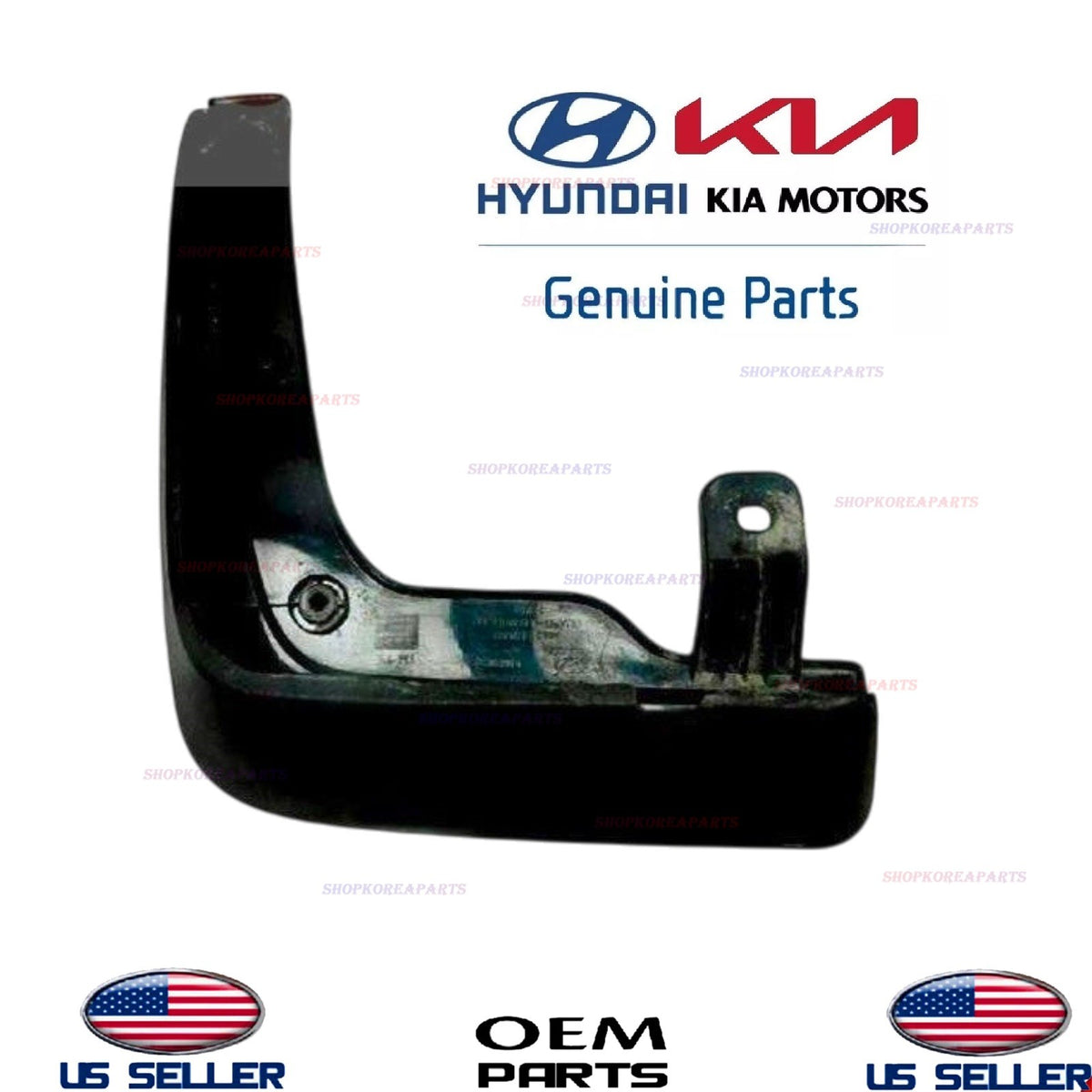 1pcs GENUINE Front LEFT Driver Side Splash Flaps Mud Guard 2019-2023 Santa Fe