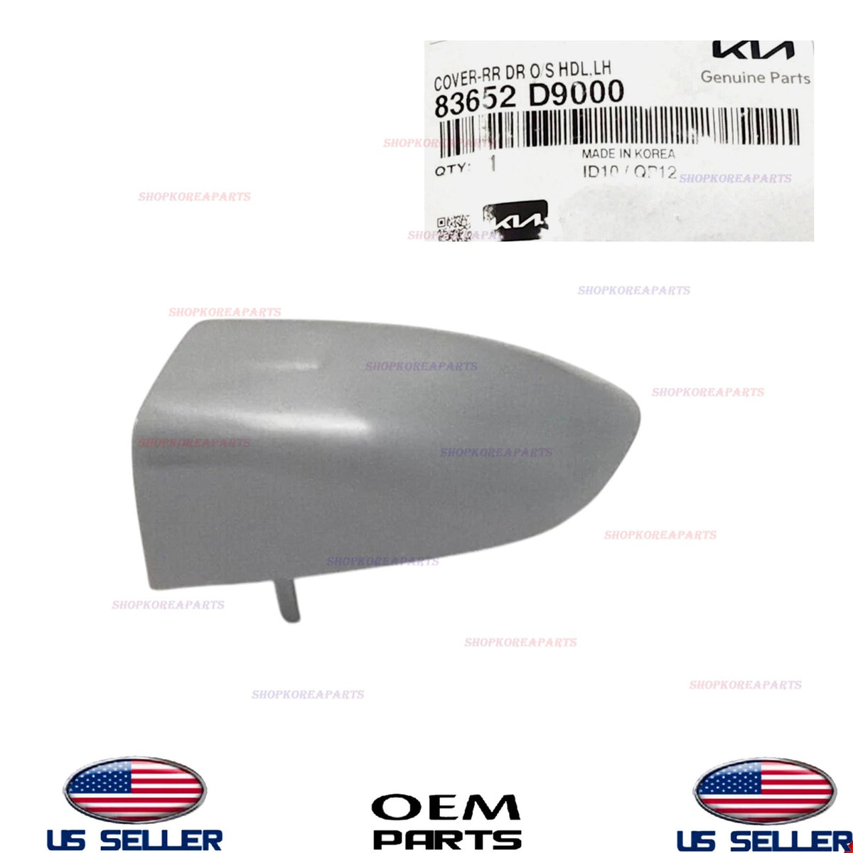 GENUINE Rear Door Outside Handle Cover LEFT Driver Side 2017-2022 Kia Sportage