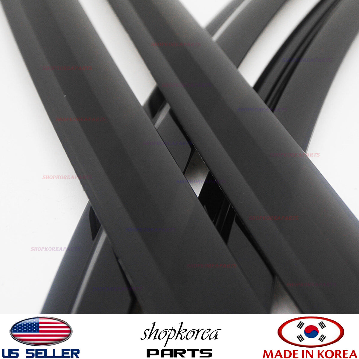 SMOKED DOOR VISOR WINDOW RAIN WIND VENT DEFLECTOR 6PCS fits KIA OPTIMA 2016-2020