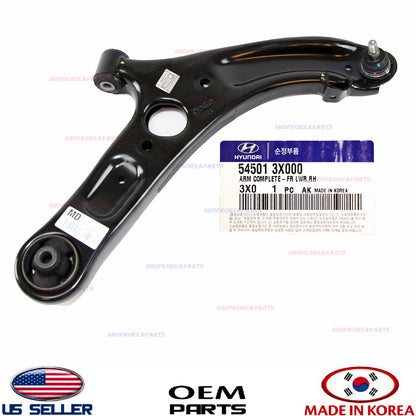 GENUINE Front Lower Control Arm RIGHT Passenger Side OEM Elantra Veloster