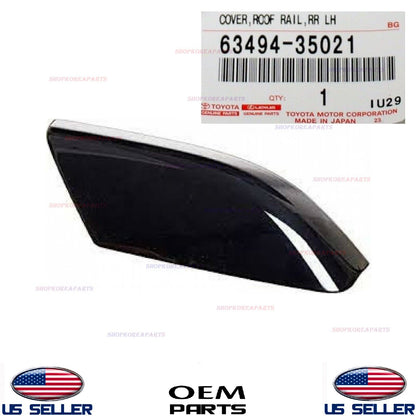 GENUINE Cover Cap Roof Rack Rear LEFT Driver Side ⭐OEM⭐ 4Runner 2003-2009