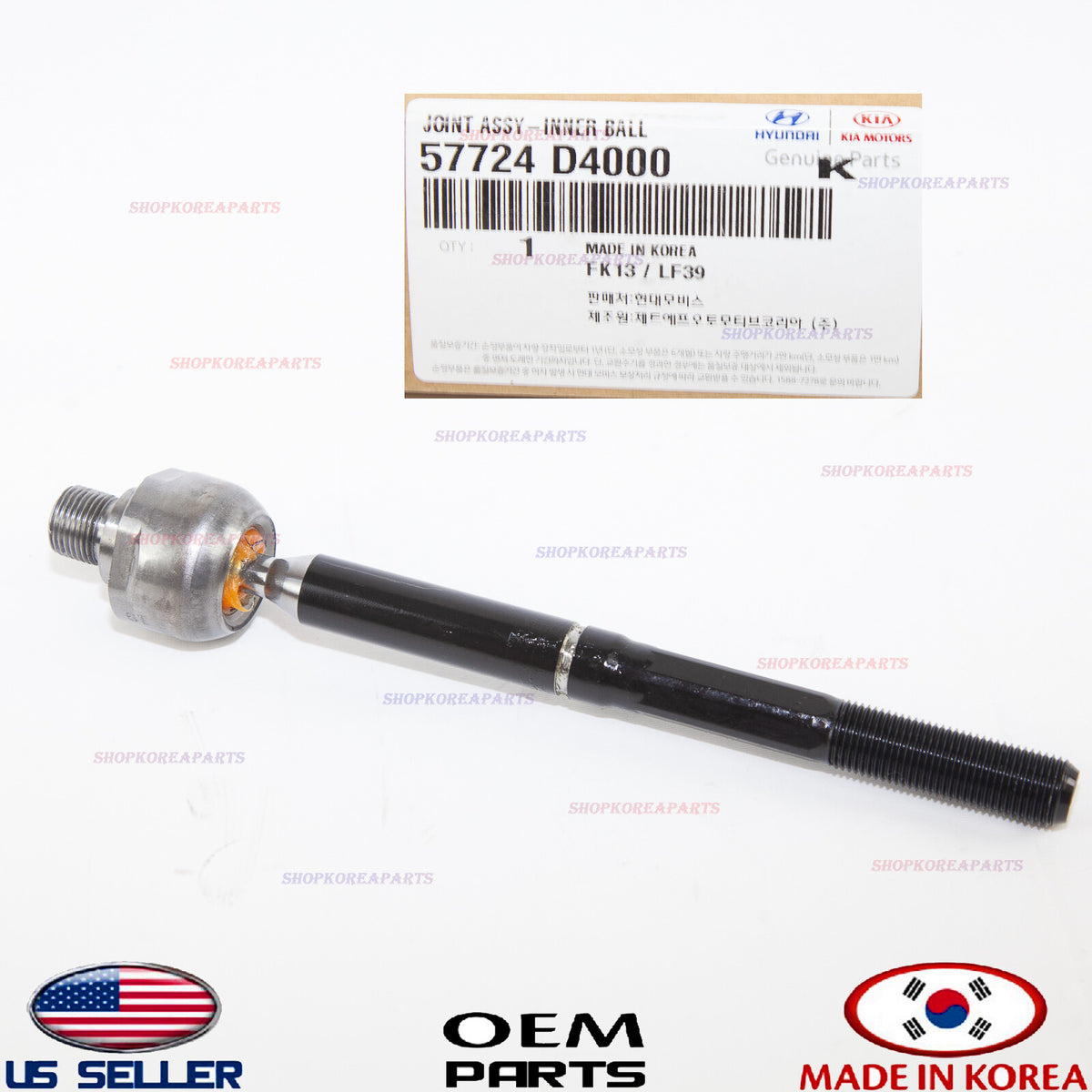 GENUINE Inner Steering Tie Rod ⭐OEM⭐ KIA OPTIMA 2016-2020 57724D4000