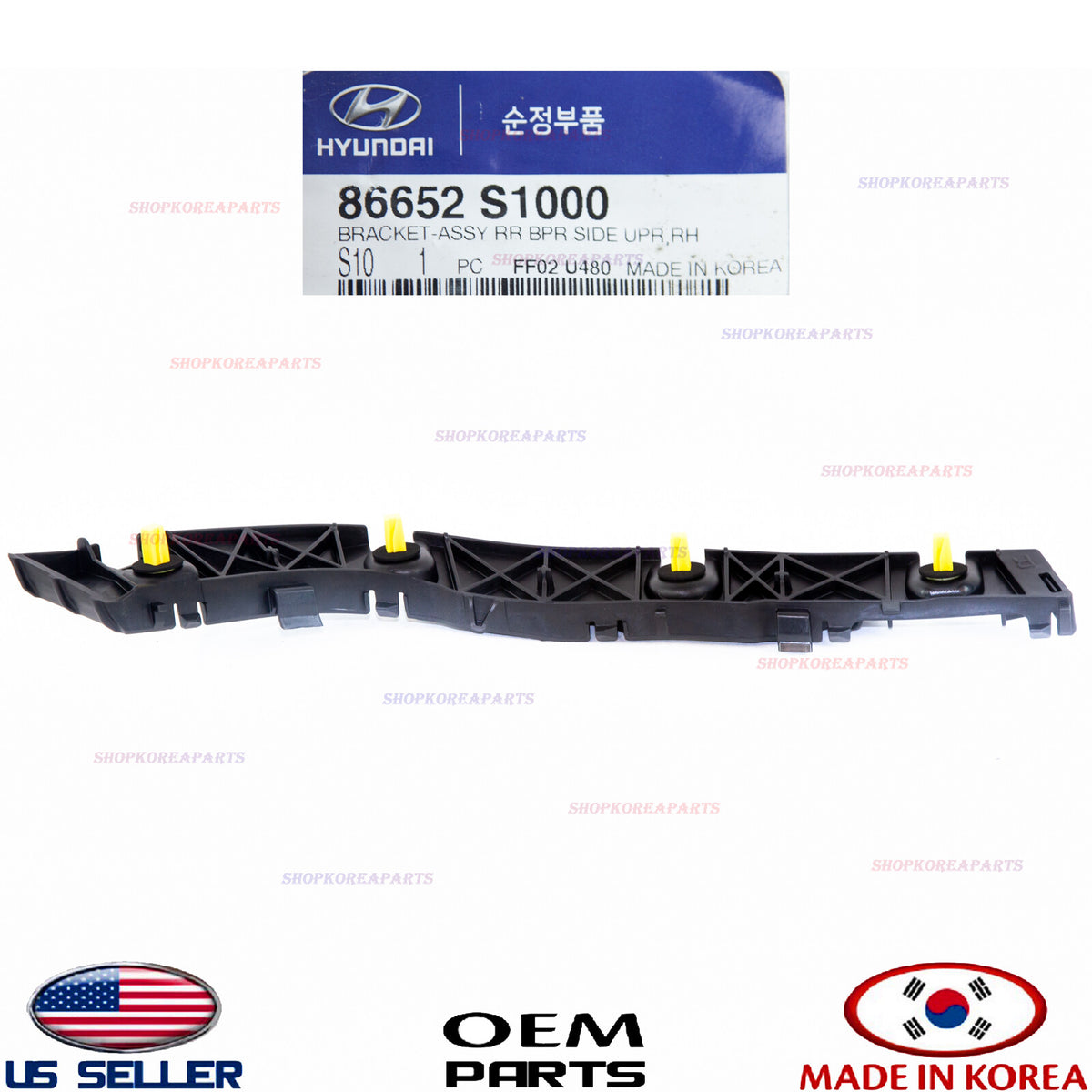 GENUINE Rear Bumper Mounting Bracket RIGHT Pass Side ⭐OEM⭐ SANTA FE 2019-2020