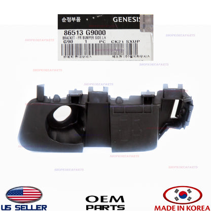 GENUINE Front Bumper Bracket Mounting LEFT Driver Side OEM Genesis G70 2019-2021