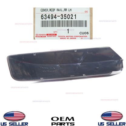 GENUINE Cover Cap Roof Rack Rear LEFT Driver Side ⭐OEM⭐ 4Runner 2003-2009
