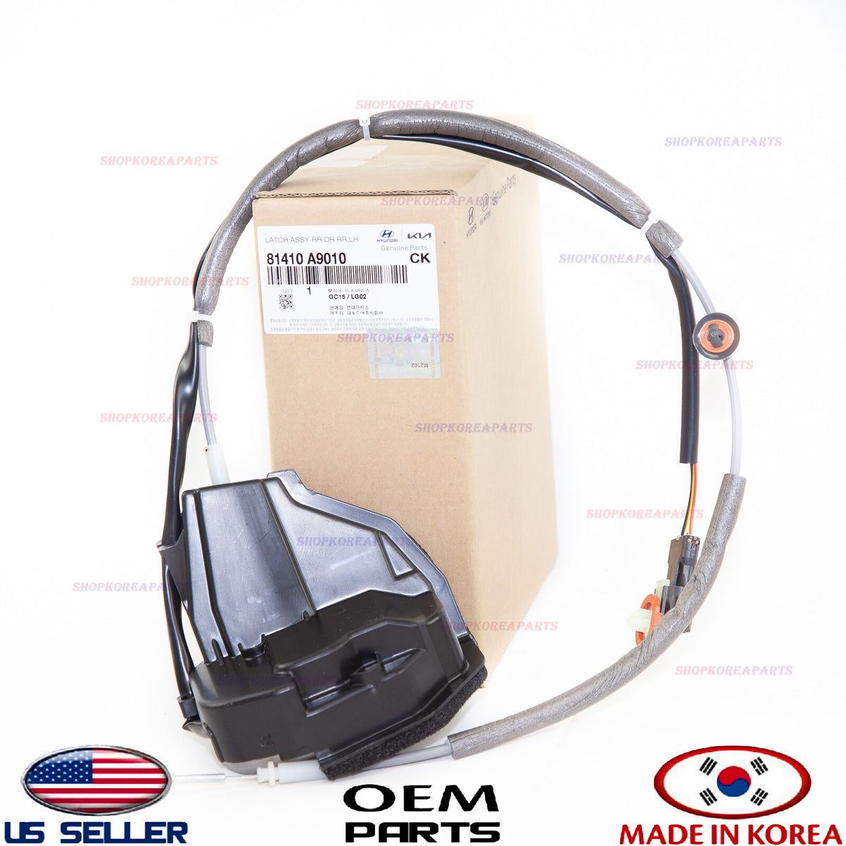 GENUINE OEM Left Driver Side Rear Sliding Door Lock 2015–2021 Kia Sedona