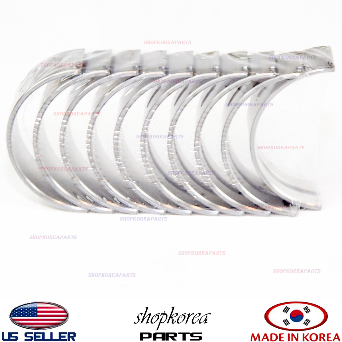 CRANKSHAFT MAIN BEARING SET! 10PCS fits VARIOUS HYUNDAI KIA 2.0L 2.4L 210202G100