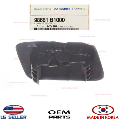 GENUINE Front Headlamp Washer Nozzle Cover Driver Side OEM GENESIS Sedan 2015-17