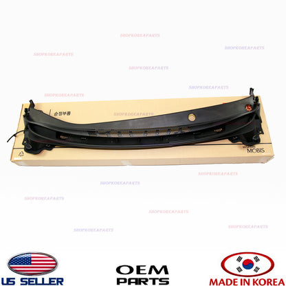GENUINE Cowl Top Panel Vent Windshield Wiper Motor Cover OEM Elantra 2014-2016