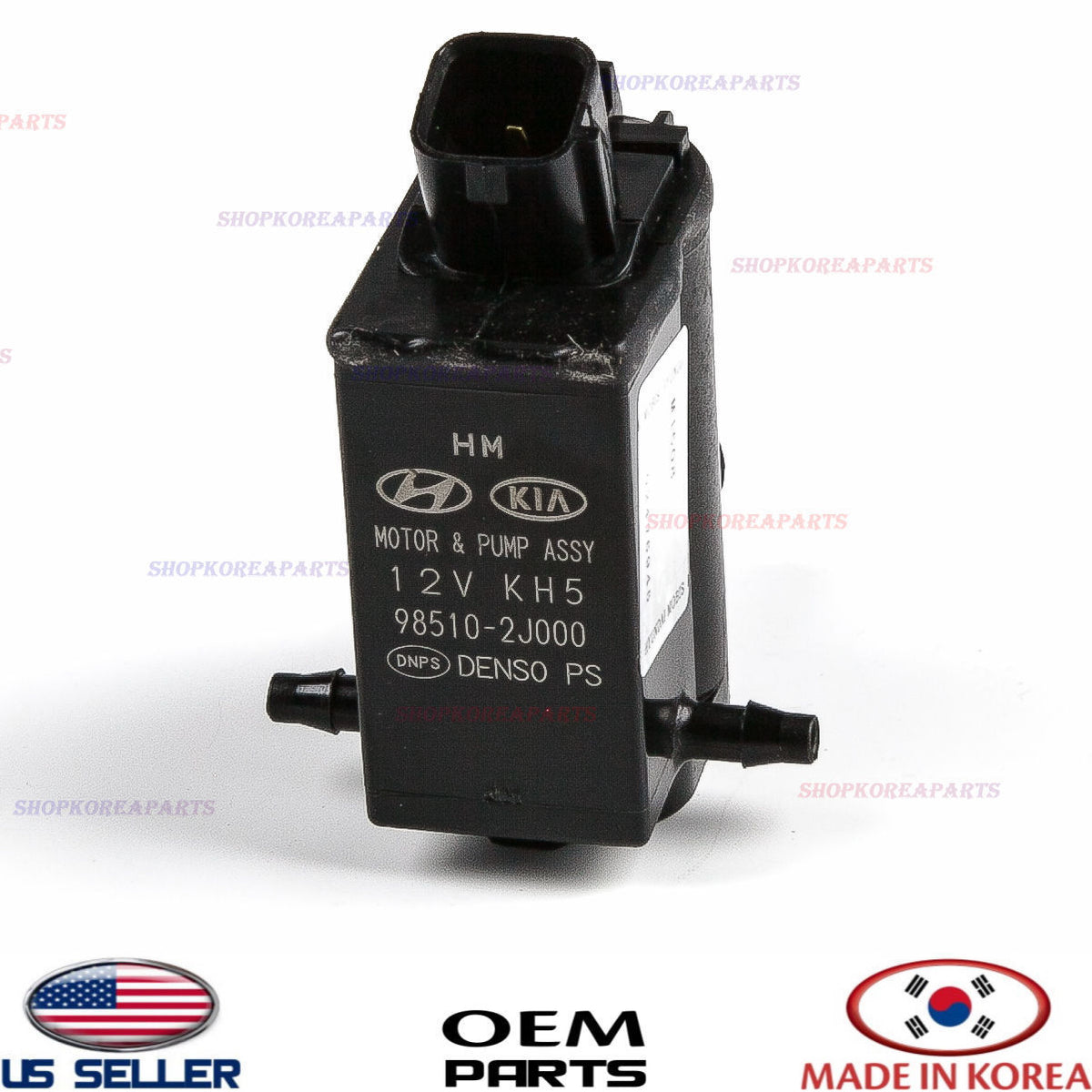 OEM Windshield Washer Pump GENUINE SANTA FE 2007-2012 SORENTO 11-14 985102J000