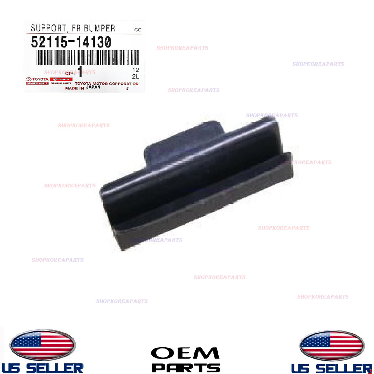 GENUINE Front Bumper Side Support 1pcs ⭐OEM⭐ Toyota Lexus *See Compatibility