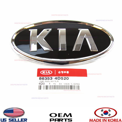GENUINE Front Grille Emblem Kia Logo Mark Badge Ornament OEM Kia Sedona 2007-14