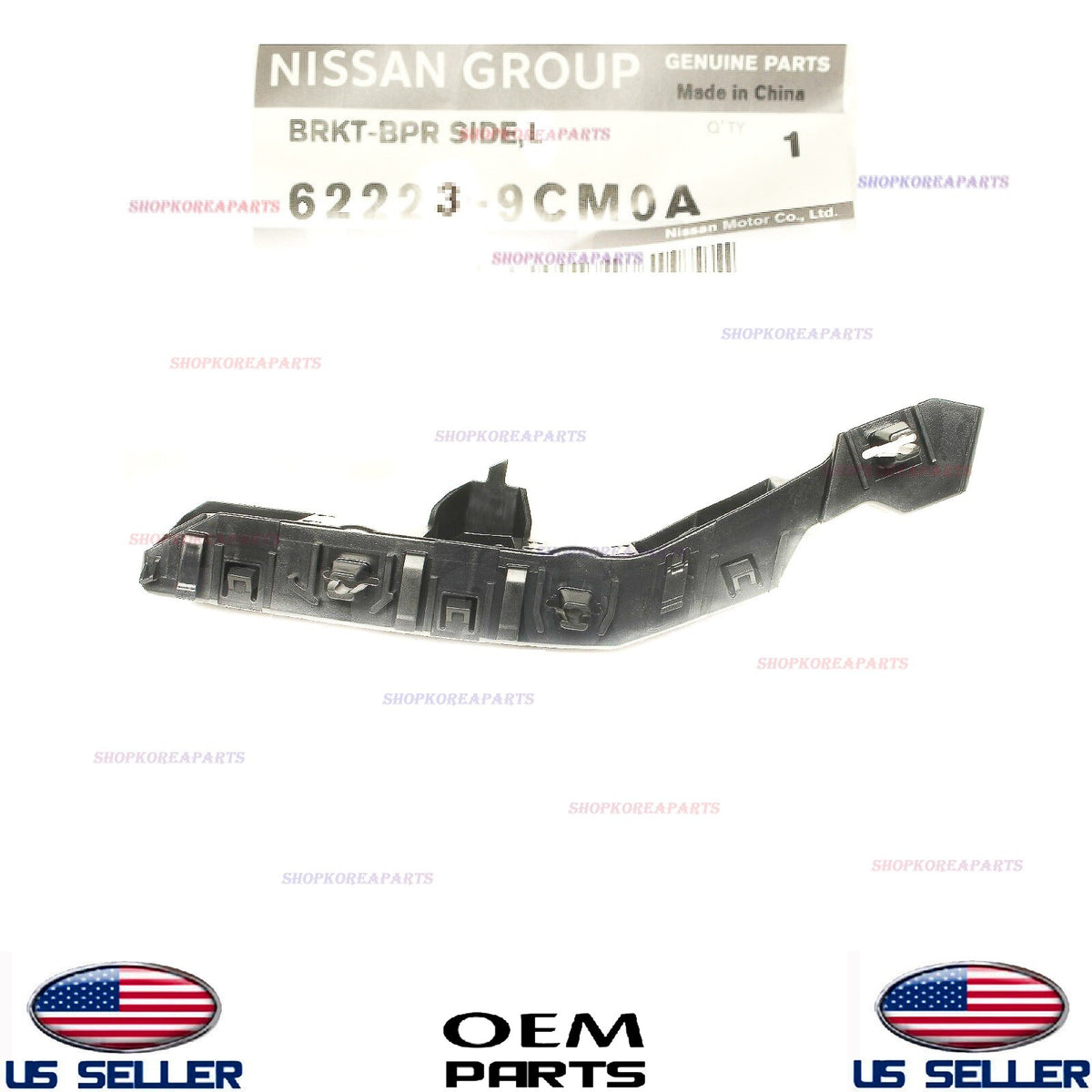 GENUINE Bumper Front Bracket RIGHT Passenger Side OEM QX50 2019-25 QX55 2022-25