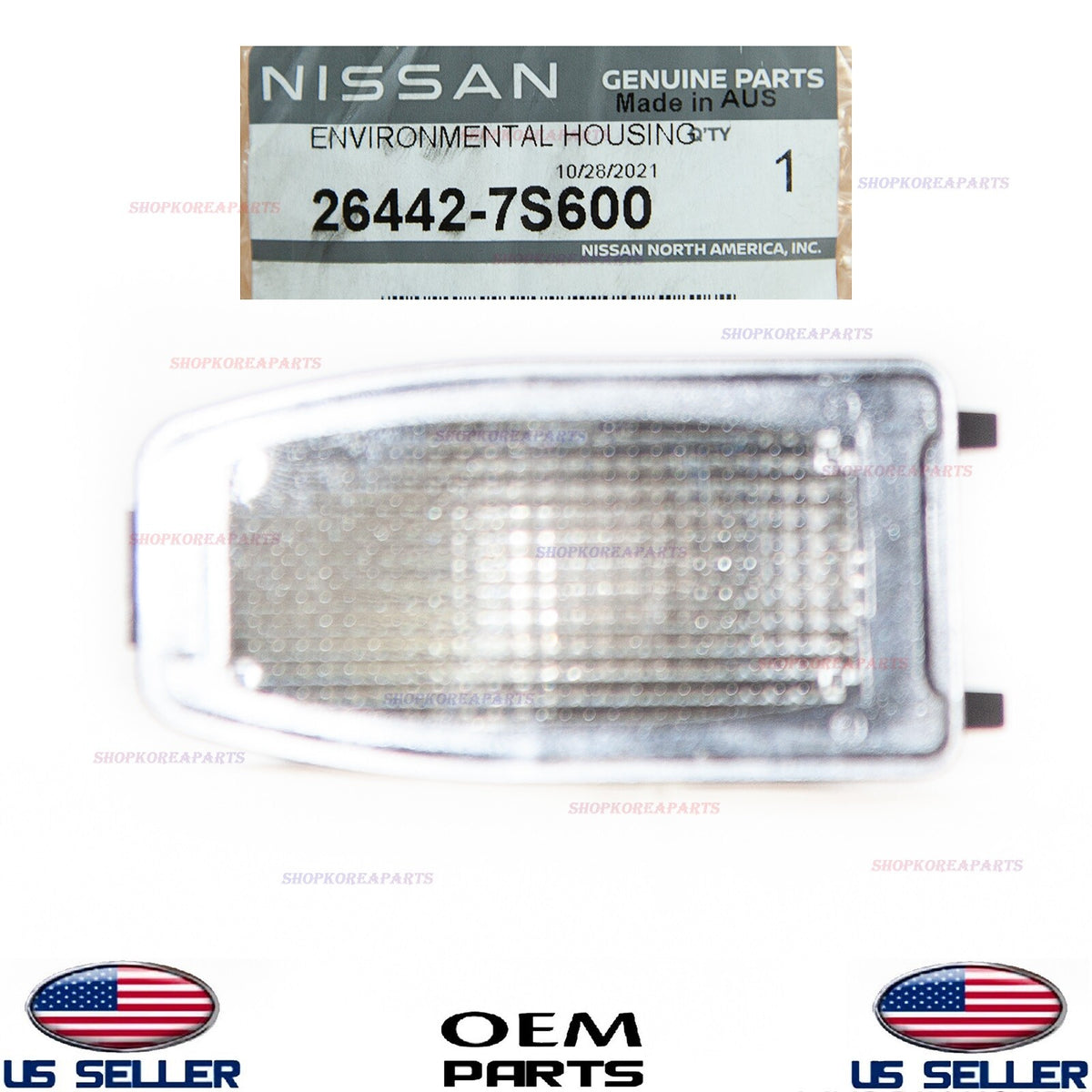 GENUINE Side Mirror Puddle Lamp ⭐OEM⭐ Titan Armada QX56 2004-2015 264427S600