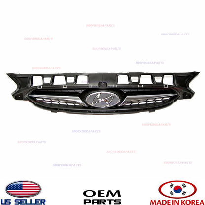 ✅GENUINE✅ Front Radiator Grille with Emblem OEM 2012-2014 Hyundai Accent