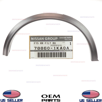 GENUINE Rear Fender Wheel Garnish Molding Passenger Side OEM NISSAN JUKE 2011-17
