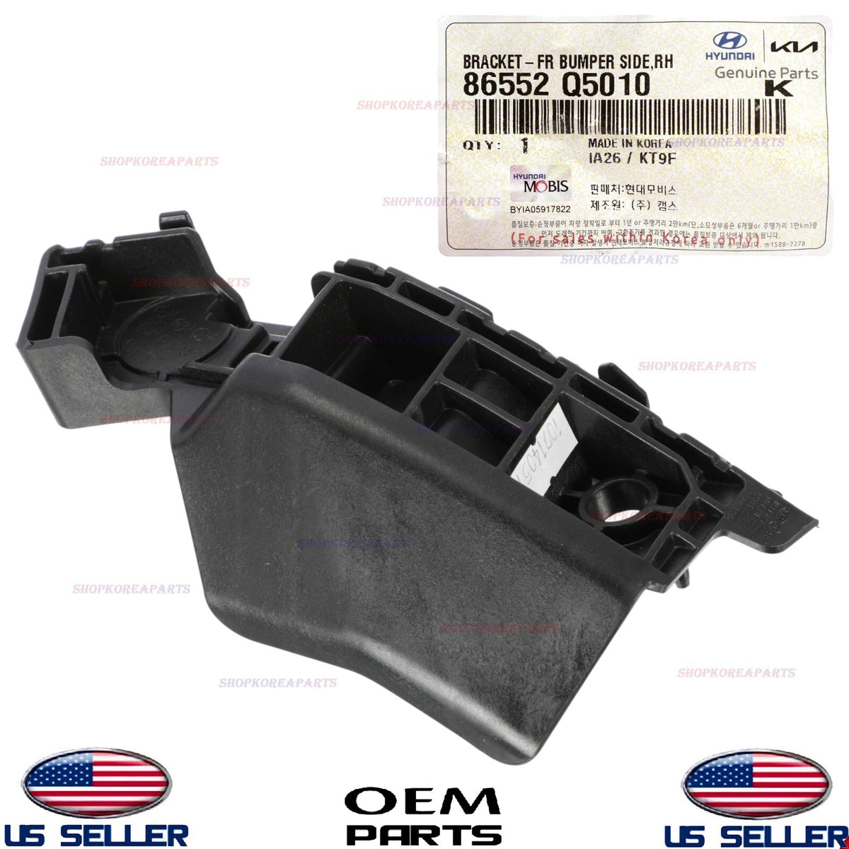 GENUINE Front Bumper Mounting Bracket RIGHT Passenger ⭐OEM⭐ Kia Seltos 2021-2025