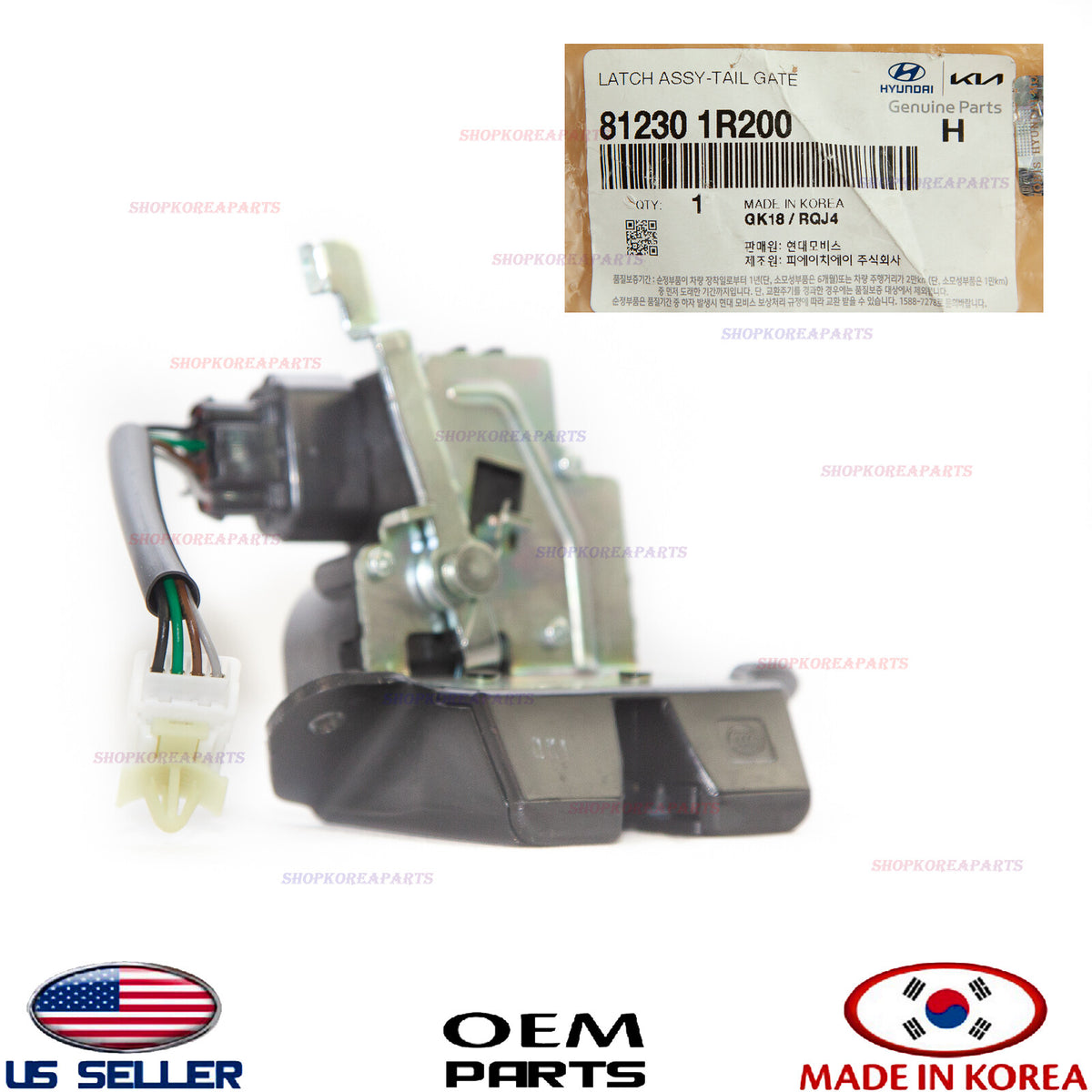 GENUINE Trunk Lock Actuator Tail Gate Latch Release ⭐ Hyundai ACCENT SOLARIS 5DR