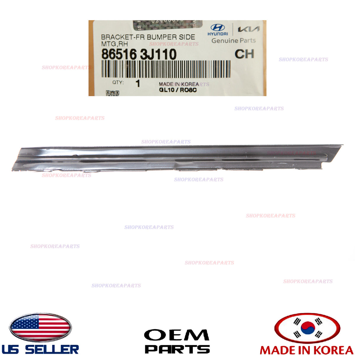 GENUINE Front Bumper Bracket Mounting RIGHT Passenger Side OEM VERACRUZ 2007-12