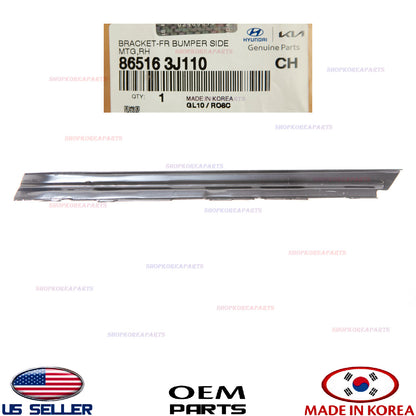 GENUINE Front Bumper Bracket Mounting RIGHT Passenger Side OEM VERACRUZ 2007-12