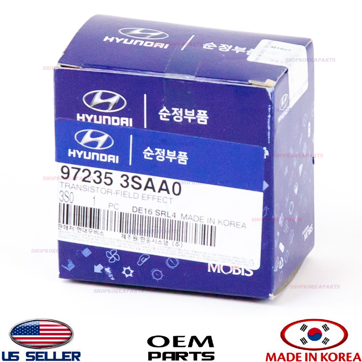 GENUINE OEM HVAC Blower Motor Resistor Hyundai Kia *See Compatibility 972353SAA0
